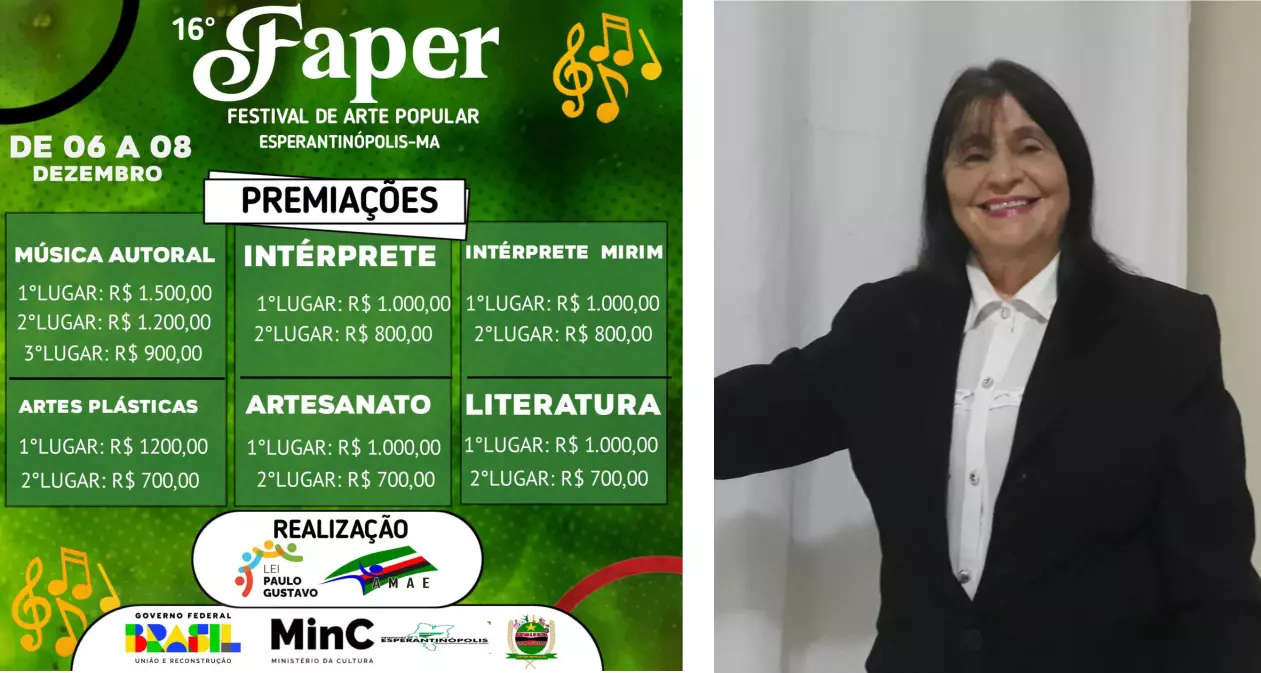 FESTIVAL DA ARTE POPULAR DE ESPERANTINÓPOLIS INICIA NESTA SEXTA (06)